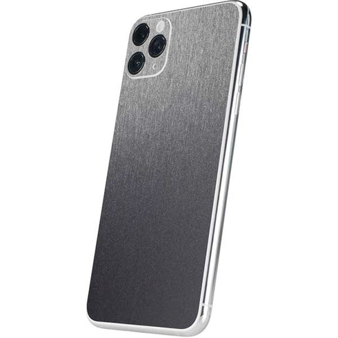 Specialty Vinyl Brushed Steel Texture iPhone 11 Pro Max Skin