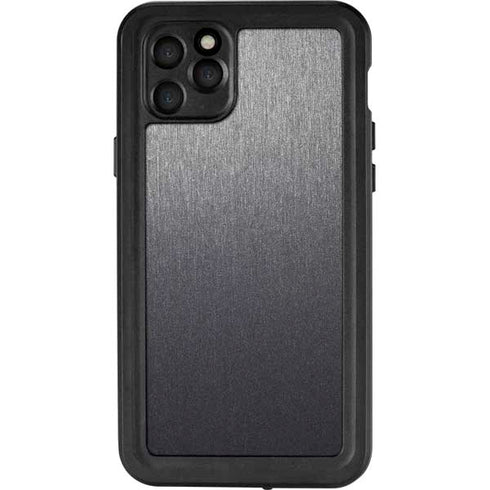 Specialty Vinyl Brushed Steel Texture iPhone 11 Pro Max Waterproof Case