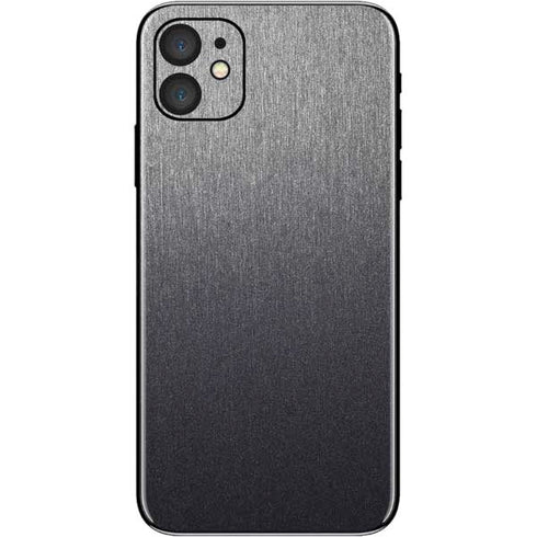 Specialty Vinyl Brushed Steel Texture iPhone 11 Skin