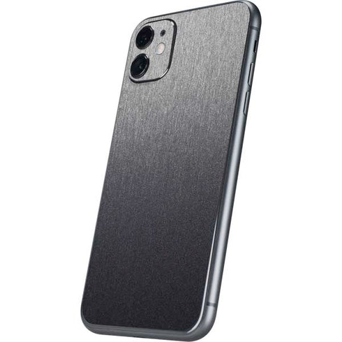 Specialty Vinyl Brushed Steel Texture iPhone 11 Skin