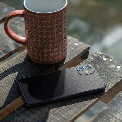 Specialty Vinyl Brushed Steel Texture iPhone 11 Skin