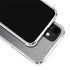 Specialty Vinyl Brushed Steel Texture iPhone 12 Clear Case