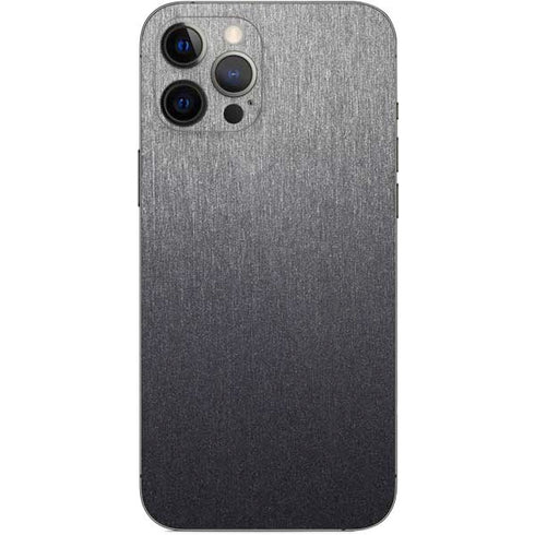 Specialty Vinyl Brushed Steel Texture iPhone 12 Pro Max Skin