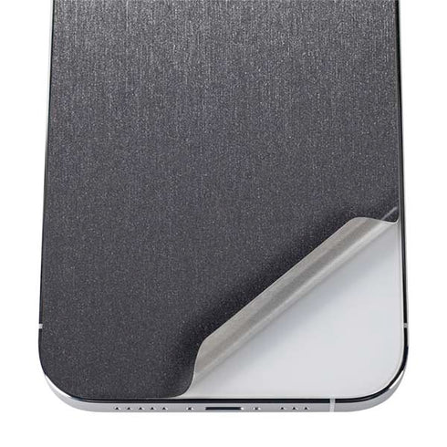 Specialty Vinyl Brushed Steel Texture iPhone 12 Pro Max Skin