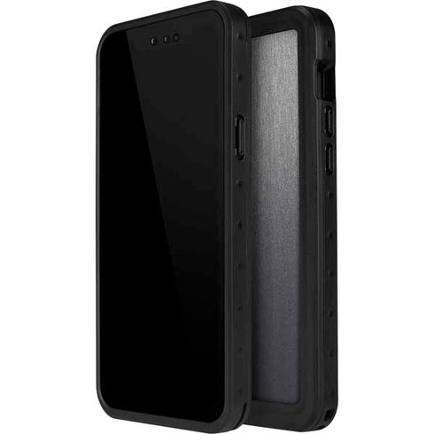 Specialty Vinyl Brushed Steel Texture iPhone 12 Pro Waterproof Case