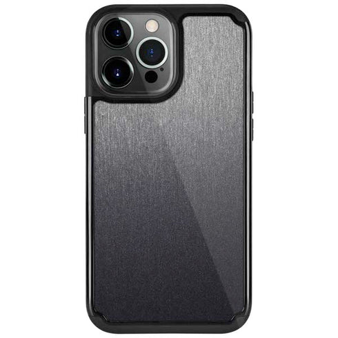 Specialty Vinyl Brushed Steel Texture iPhone 13 Pro Cargo Case