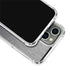 Specialty Vinyl Brushed Steel Texture iPhone 13 Pro Clear Case