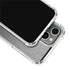 Specialty Vinyl Brushed Steel Texture iPhone 14 Pro Max Clear Case