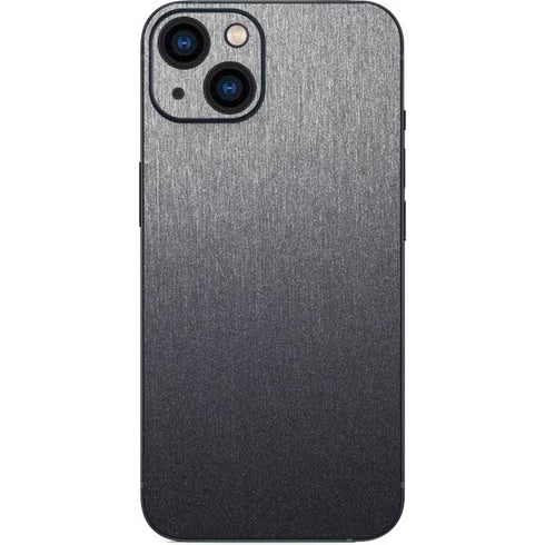 Specialty Vinyl Brushed Steel Texture iPhone 14 Skin