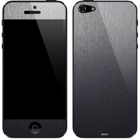 Specialty Vinyl Brushed Steel Texture iPhone 5/5s/5SE Skin