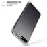 Brushed Steel Texture iPhone 7/8 Plus Clear Case