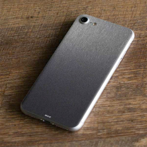Specialty Vinyl Brushed Steel Texture iPhone 7 Skin
