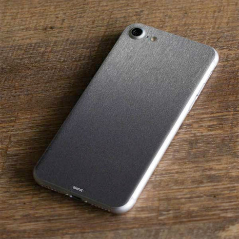 Brushed Steel Texture iPhone 8 Skin