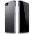 Specialty Vinyl Brushed Steel Texture iPhone SE (2nd & 3rd Gen) Clear Case