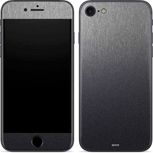 Specialty Vinyl Brushed Steel Texture iPhone SE (2nd & 3rd Gen) Skin