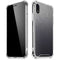 Brushed Steel Texture iPhone XR Clear Case