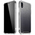 Brushed Steel Texture iPhone XR Clear Case