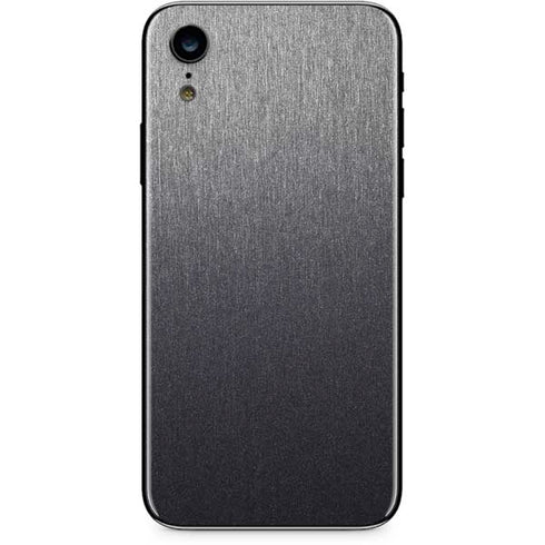 Specialty Vinyl Brushed Steel Texture iPhone XR Skin