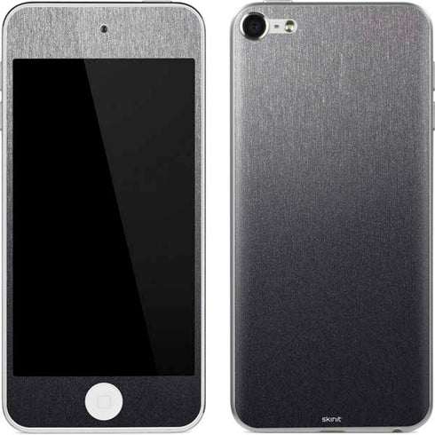 Specialty Vinyl Brushed Steel Texture Apple iPod Skin
