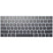 Specialty Vinyl Brushed Steel Texture Magic Keyboard Skin