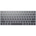 Specialty Vinyl Brushed Steel Texture Magic Keyboard Skin