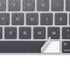 Specialty Vinyl Brushed Steel Texture Magic Keyboard Skin