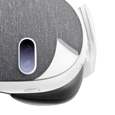 Specialty Vinyl Brushed Steel Texture Meta Quest 3 Skin