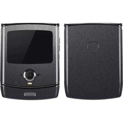 Specialty Vinyl Brushed Steel Texture Motorola RAZR Skin
