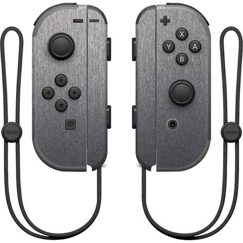 Specialty Vinyl Brushed Steel Texture Nintendo Joy-Con (L/R) Controller Skin