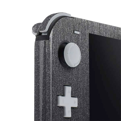 Specialty Vinyl Brushed Steel Texture Nintendo Switch Lite Skin
