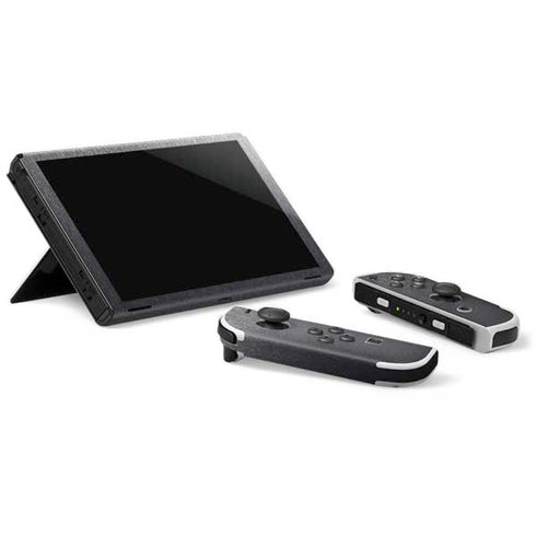 Specialty Vinyl Brushed Steel Texture Nintendo Switch OLED (2021) Skin
