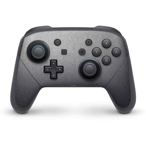 Specialty Vinyl Brushed Steel Texture Nintendo Switch Pro Controller Skin
