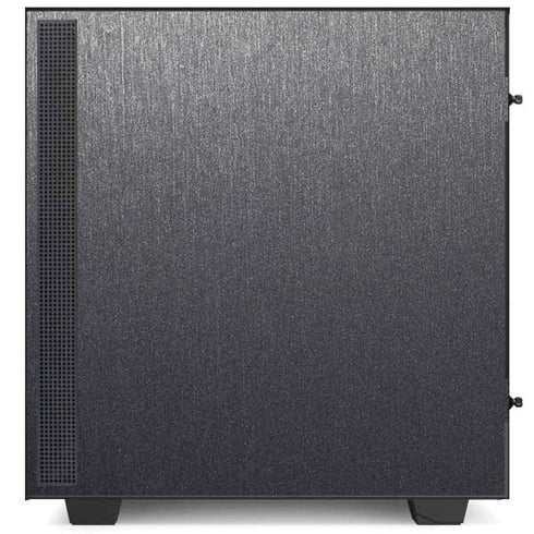 Specialty Vinyl Brushed Steel Texture NZXT H510 Compact ATX Mid-Tower Case Skin