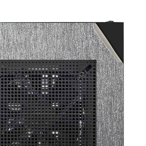 Specialty Vinyl Brushed Steel Texture NZXT H510 Compact ATX Mid-Tower Case Skin