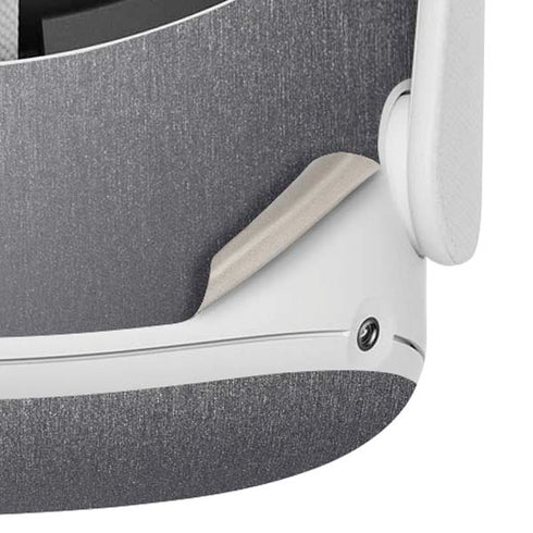 Specialty Vinyl Brushed Steel Texture Oculus Quest 2 Skin