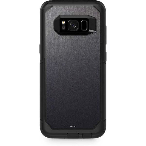 Specialty Vinyl Brushed Steel Texture Otterbox Commuter Galaxy Skin