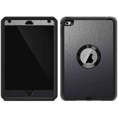 Specialty Vinyl Brushed Steel Texture Otterbox Defender iPad Skin
