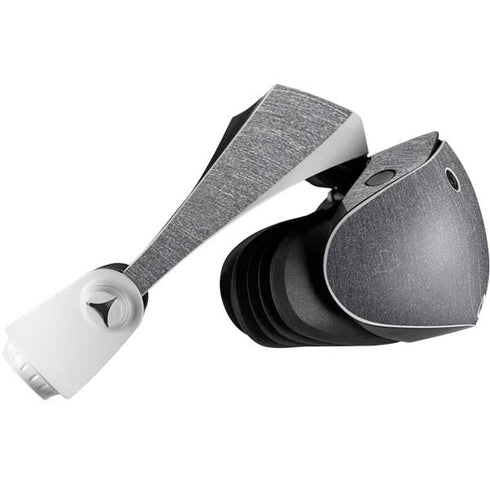 Specialty Vinyl Brushed Steel Texture PlayStation VR2 Skin