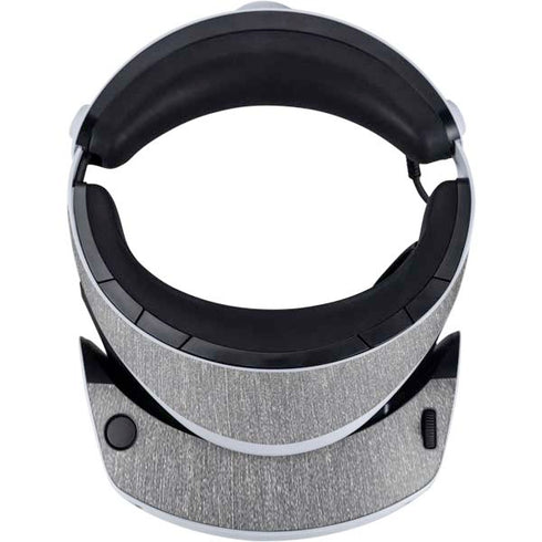 Specialty Vinyl Brushed Steel Texture PlayStation VR2 Skin