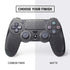 Specialty Vinyl Brushed Steel Texture PS4 Controller Skin