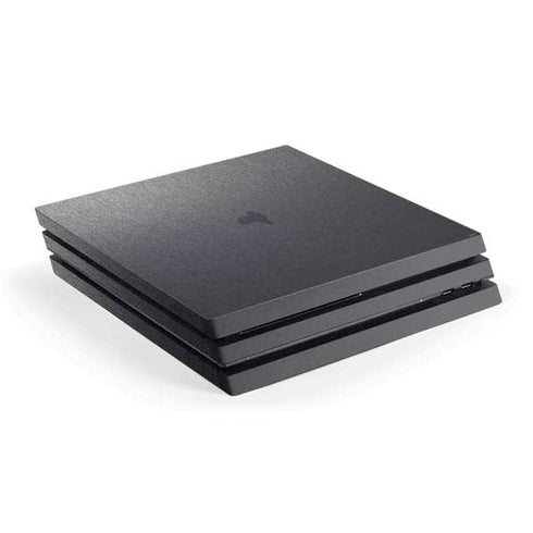 Specialty Vinyl Brushed Steel Texture PS4 Pro Console Skin