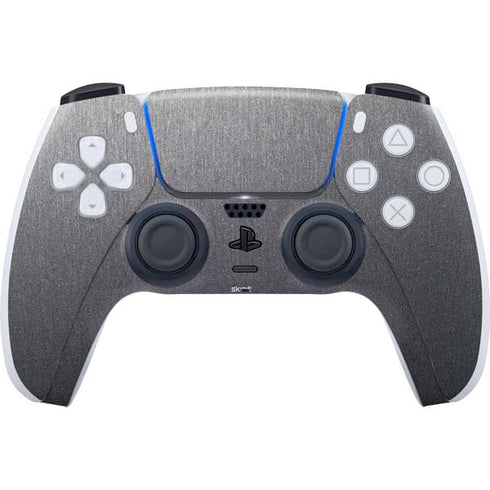 Specialty Vinyl Brushed Steel Texture PS5 Controller Skin