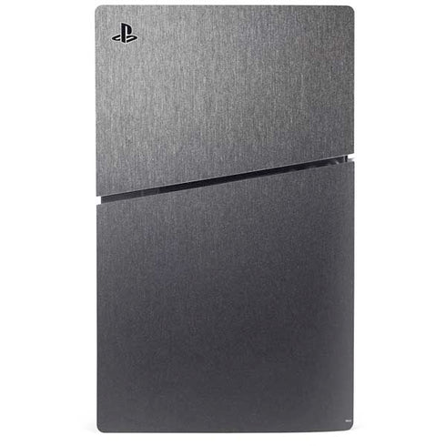 Brushed Steel Texture PS5 Slim Disk Bundle Skin