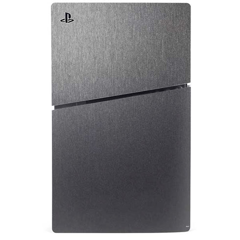 Specialty Vinyl Brushed Steel Texture PS5 Slim Digital Edition Console Skin