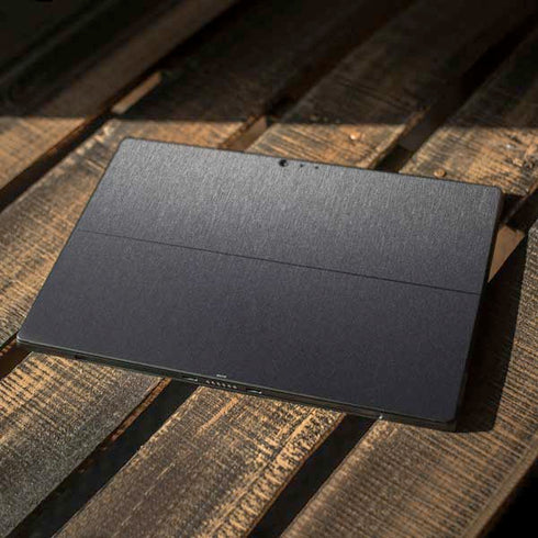 Specialty Vinyl Brushed Steel Texture Surface Pro 6 Skin