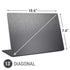 Specialty Vinyl Brushed Steel Texture Universal Laptop 13in (10.6 x 7.6in) Skin
