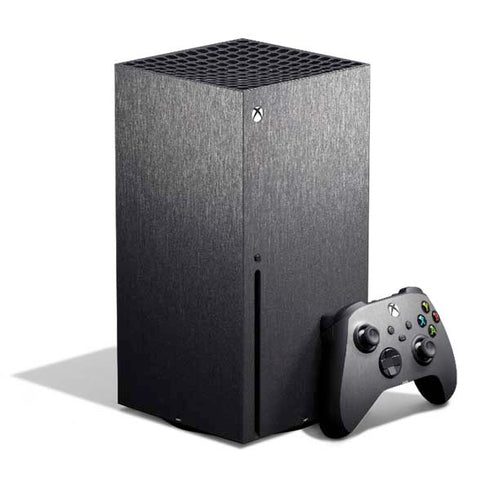 Specialty Vinyl Brushed Steel Texture Xbox Series X Bundle Skin