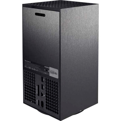 Specialty Vinyl Brushed Steel Texture Xbox Series X Bundle Skin