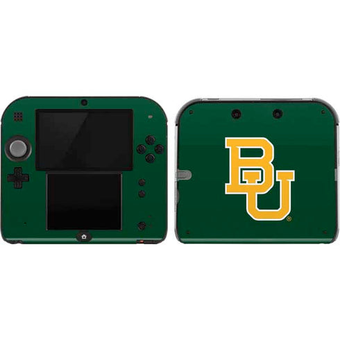 Baylor University BU - Green Nintendo 2DS Skin