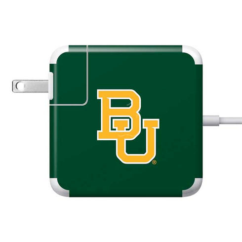 Baylor University BU - Green 85W Power Adapter (15 and 17 inch MacBook Pro Charger) Skin